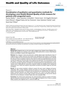 Combination of qualitative and quantitative methods for developing a new Health Related Quality of Life measure for patients with anogenital warts