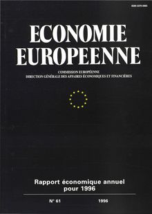 Rapport économique annuel pour 1996