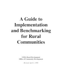 A Guide to Implementation and Benchmarking for Rural Communities