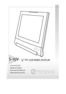 Notice LCD AG Neovo  S-15V