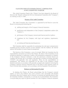 ICC Audit Committee Charter