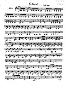 Partition violon 2, corde Trio No.1, Op.2, G major, Polledro, Giovanni Battista