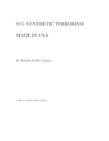 9/11 SYNTHETIC TERRORISM MADE IN USA