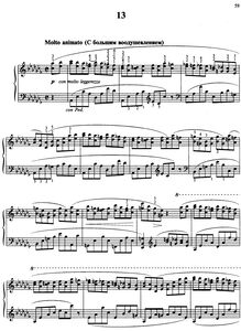 Partition Etude No.13 en Ab minor, 15 Etudes de Virtuosité, 15 Virtuosity Studies