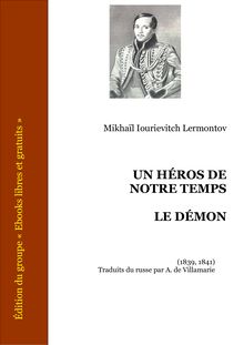 Lermontov un heros le demon