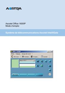 Système de télécommunications Ascotel IntelliGate Ascotel Office ...