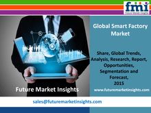 Smart Factory Market Revenue, Opportunity, Segment and Key Trends 2015-2025: FMI