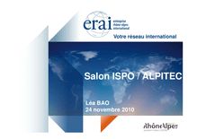 Salon ISPO / ALPITEC