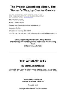 The Woman s Way