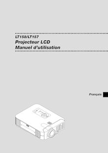 Notice Projecteur NEC  LT157