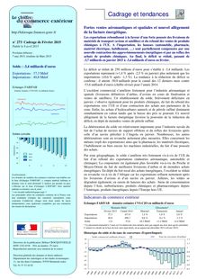 Le commerce extérieur de la France : les chiffres de la direction générale des douanes
