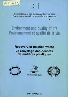 Recovery of plastics waste