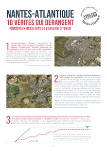 Notre-Dame-des-Landes : les arguments pour le maintien et le développement de l actuel aéroport