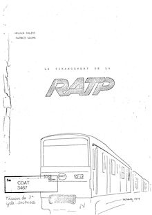 Le financement de la RATP. : 3467_1