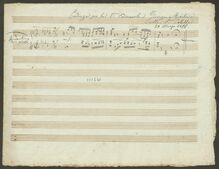 Partition Autograph score of pour cadenza, Barcarola No.1, Op.20
