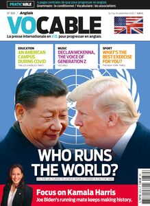 Magazine Vocable Anglais -  Du 3 au 16 septembre 2020