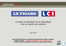 Sondage OpinionWay : le bilan de François Hollande trois ans après son élection