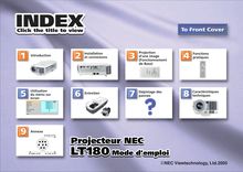 Notice Projecteur NEC  LT180