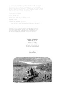 Lucrezia Floriani par George Sand