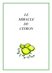 Le miracle du citron