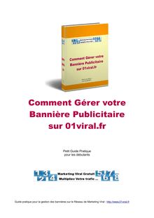 Comment Gérer votre Bannière Publicitaire sur 01viral.fr