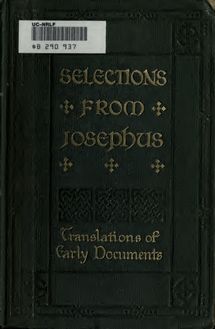 Selections from Josephus