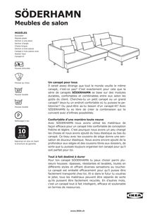 Guide d achat SÖDERHAMN - canapés et fauteuils IKEA