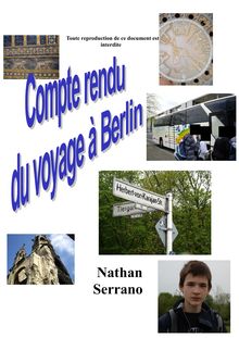 Carnet de voyage de Berlin de Nathan Serrano - Nathan Serrano
