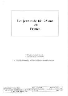 Expression française et ouverture sur le monde 2006 BP - Carrelage mosaïque