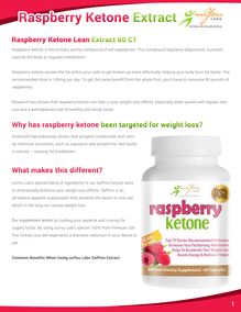 Raspberry Ketone Lean 60CT