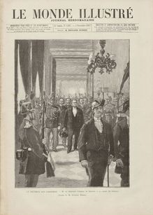 LE MONDE ILLUSTRE  N° 1597 du 05 novembre 1887