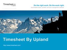 Timesheet By Upland