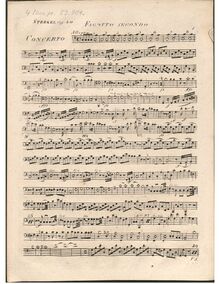 Partition basson 2, Piano Concerto en C major, Op.40, C major, Sterkel, Johann Franz Xaver