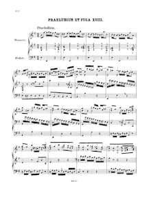 Partition complète, Prelude et Fugue en E minor, BWV 548, Wedge