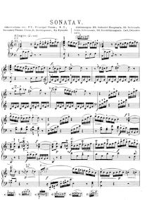 Partition complète, Piano Sonata No.1, C major, Mozart, Wolfgang Amadeus