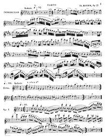 Partition flûte , partie (original) - see discussion, Le Désir, Valse de Schubert, Variations