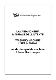 Notice Machine à laver SMEG  SWM50T-1