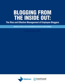 BLOGGING FROM THE INSIDE OUT: