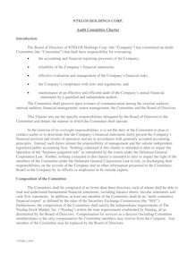 Audit Committee Charter 03-09  NTELOS 