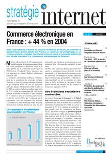 Stratégie Internet n° 93 - Mai 2005
