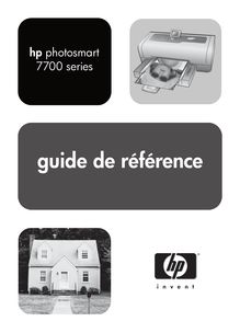 guide de référence - HP  Photosmart 7760