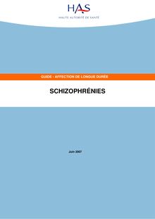 ALD n°23 - Schizophrénies - ALD n° 23 - Guide médecin sur les schizophrénies