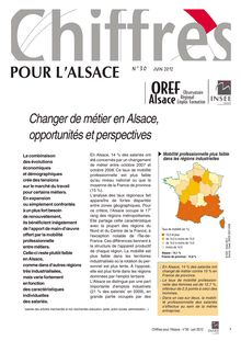 Changer de métier en Alsace, opportunités et perspectives