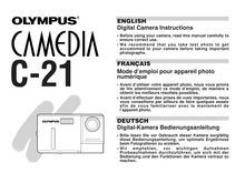 Notice Appareil Photo numériques Olympus  C-21