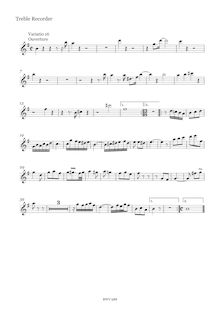 Partition Var.16 - aigu enregistrement , Goldberg-Variationen, Goldberg Variations ; Aria mit 30 Veränderungen ; Clavier-Übung IV