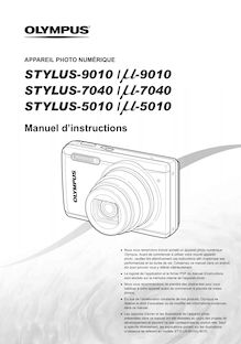 Notice Appareil Photo numériques Olympus  Stylus-7040
