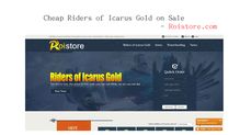 Choose Roistore to Buy Riders of Icarus Gold Online