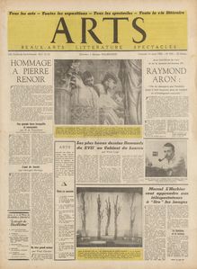 ARTS N° 350 du 14 mars 1952