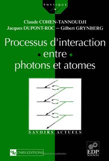 Processus d interaction entre photons et atomes