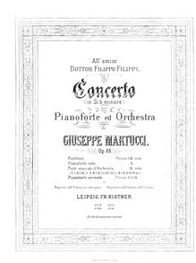 Partition Complete Orchestral Score, Piano Concerto No.2, Op.66